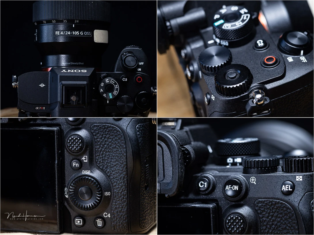 The camera body of the Sony A7R V is the same as the Sony A7 IV
