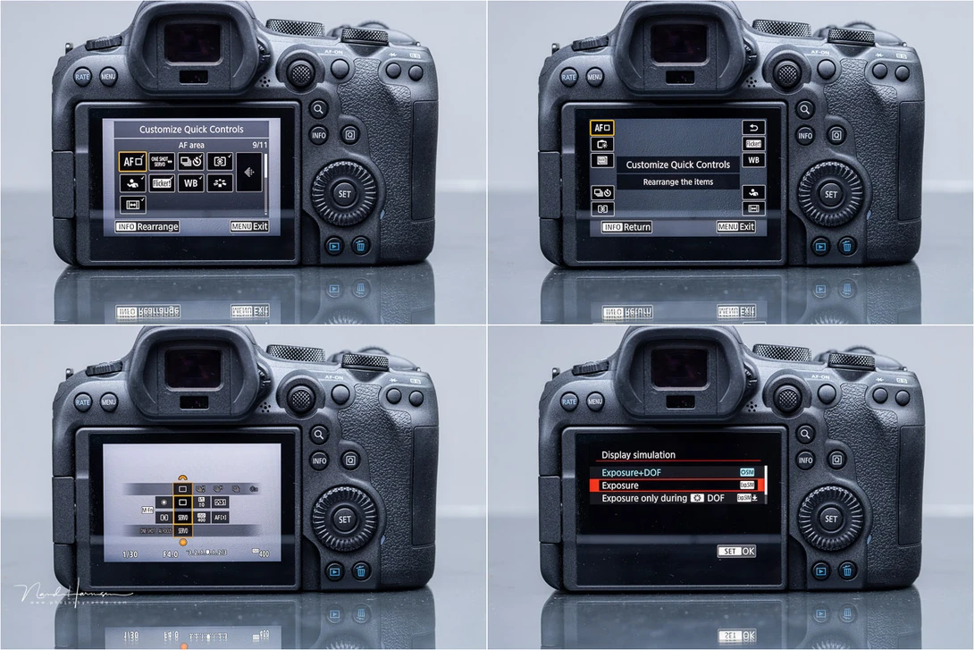The camera is highly customizable, including the autofocus system