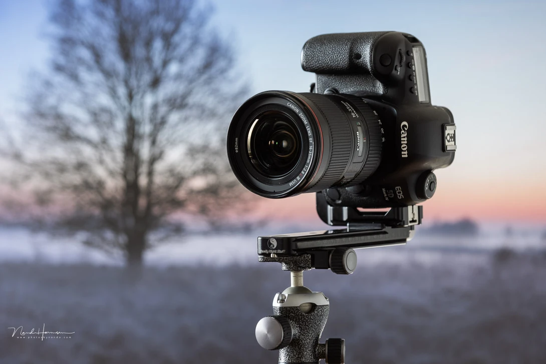 A nodal slide is advisable for shooting a panorama with multiple images.
