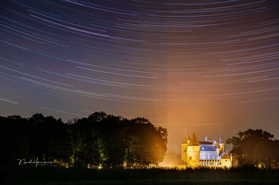 A great location makes a startrail much more interesting to look at. Don't be afraid to choose a location with bright lights, it can result in a stunning startrails image.