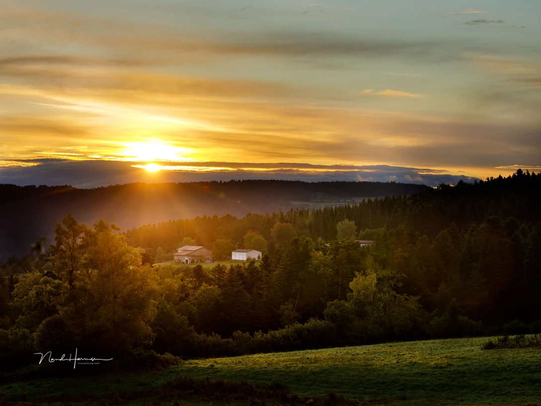 I try to look at the shadows and where the light is flowing through the landscape. Perhaps its just imagination, but it helps keeping a great balance between light and dark.