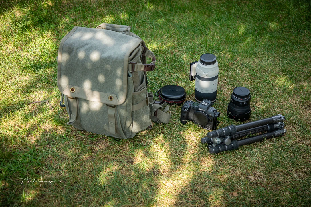 This is the equipment that has to be carried with me. There is more than enough room inside the backpack