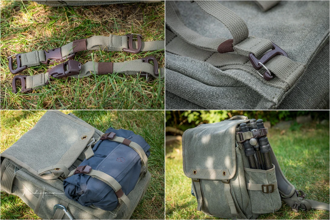 Two connector straps are included. Perhaps a three or four would be better.