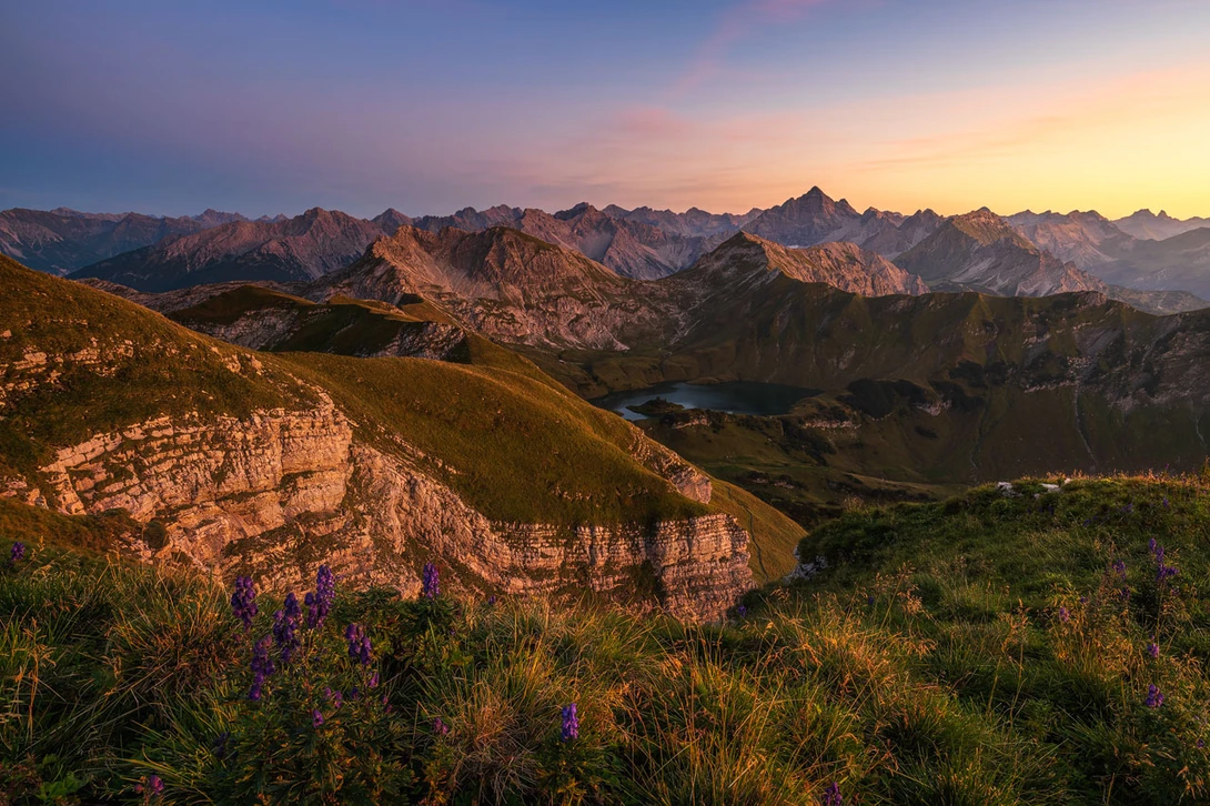 Glowing Alps