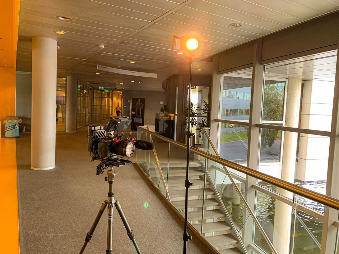 The Zhiyun Molus X100 on location