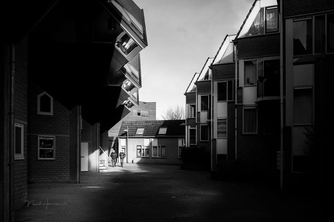 Canon EOS R5, ISO 400, f/7,1, 1/640s, b&amp;w with orange filter in Lightroom Classic