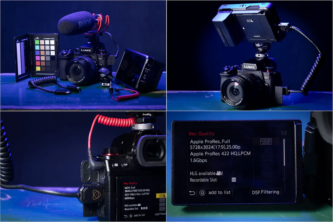 The Panasonic Lumix DC-G9 II is well equipped for video.