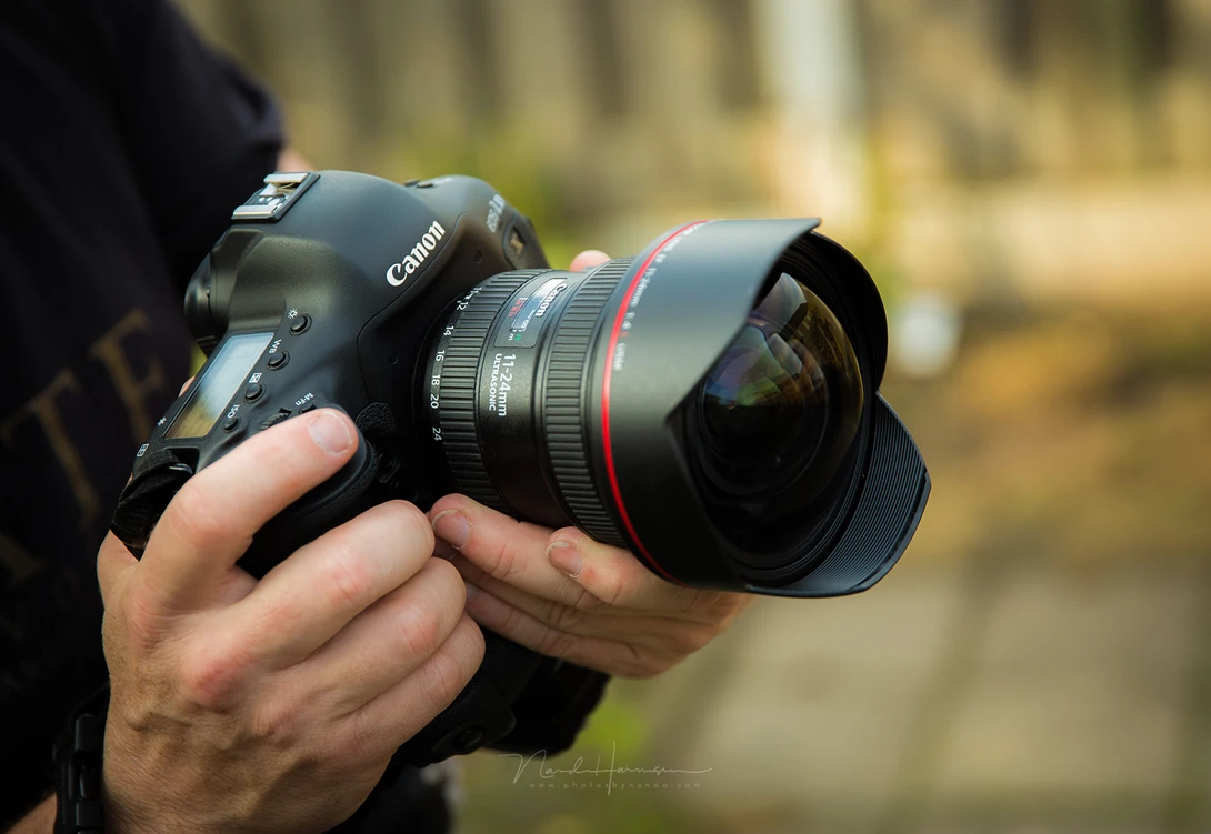 The Canon EF 11-24mm f/4L USM during my review back in 2015.