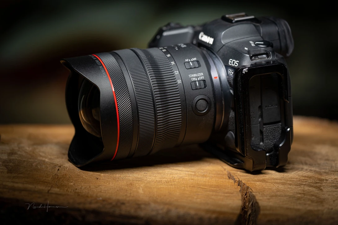 Compared to its predecessor, the Canon FE 11-24mm f/4L, this new RF10-22mm f/4L is much smaller. But it depends on lens correction.