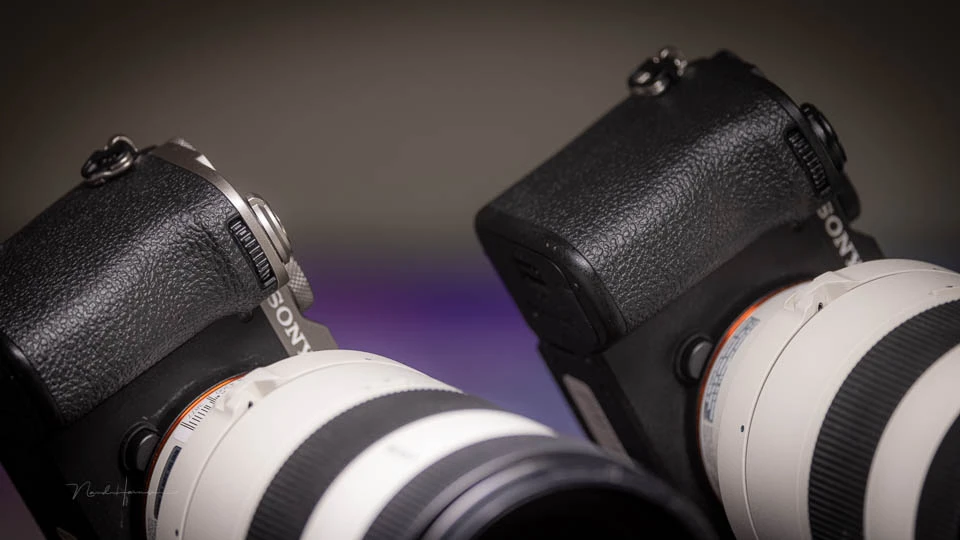 The dials in the grip are a perfect upgrade, but it's too much recessed and the accessible isn't ideal due to the small size of the camera body.