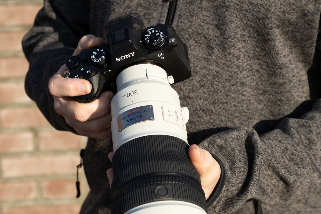 The Sony A9 Mark III during the period I reviewed the camera. It's the first one that is provided with a global shutter.