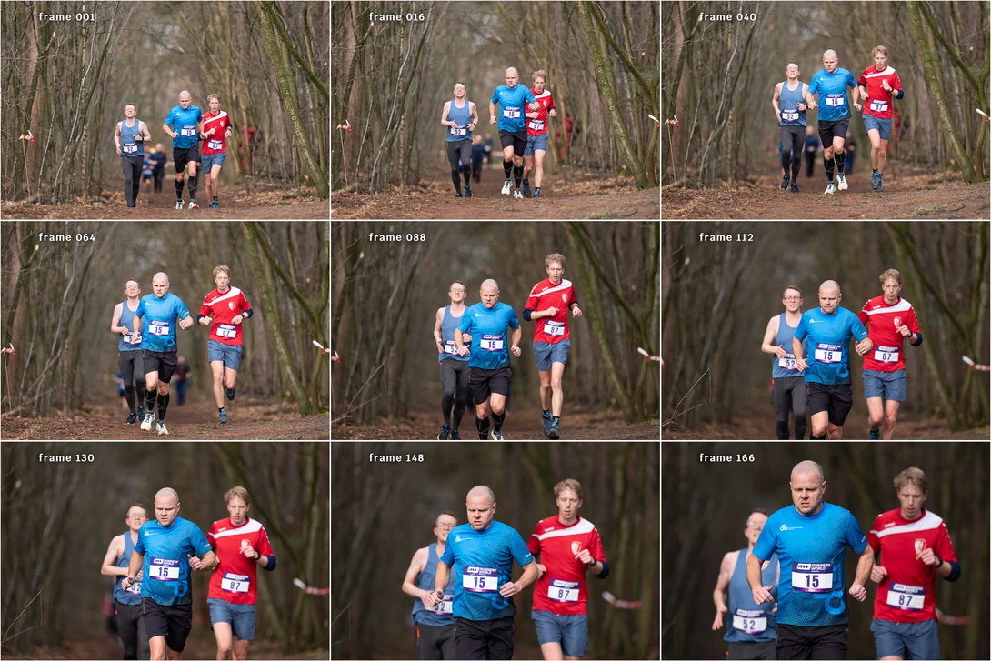 Less than a two second burst with 120 frames per second results in a huge amount of images. These are unedited Raw images