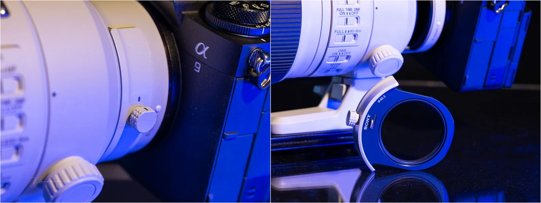 For filters a 40,5 mm filterholder is available.