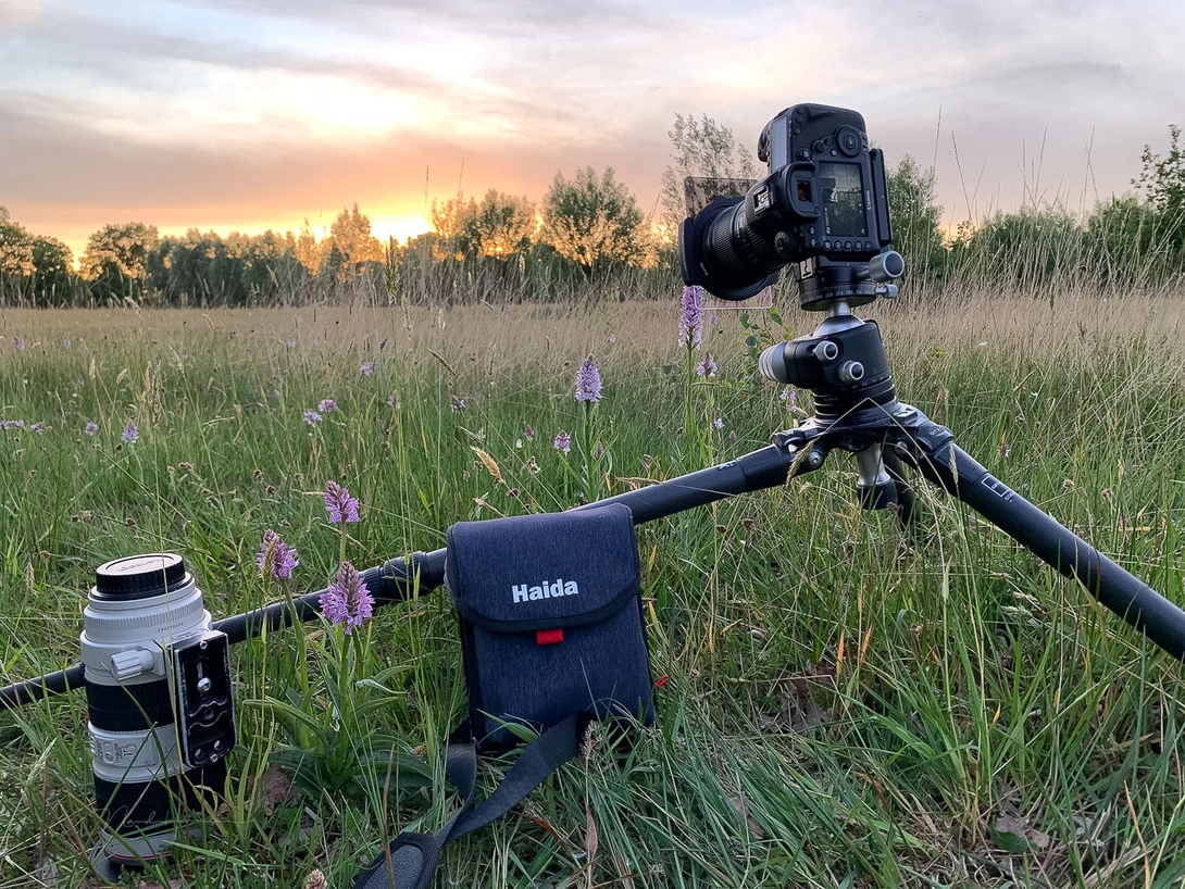 Using fill size neutral density filters requires a separate bag. It's something to be aware of.