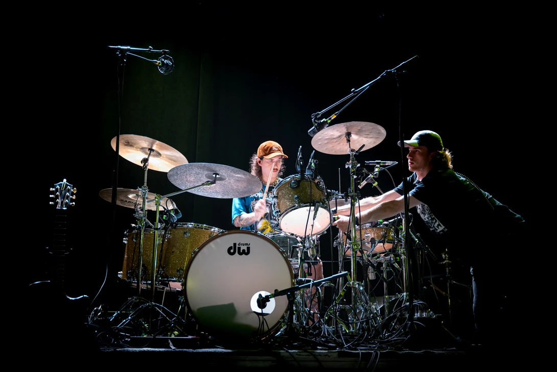 Setting up the Drum Kit | Gordon Webster