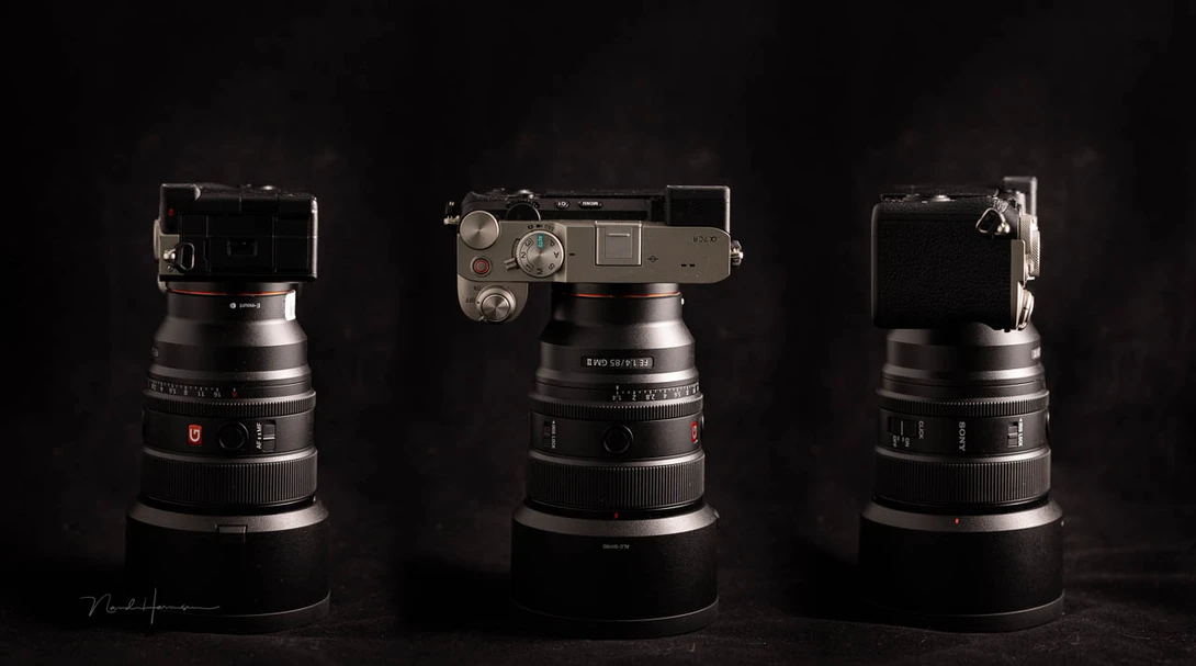 The Sony FE 85mm f/1.4 GM II.