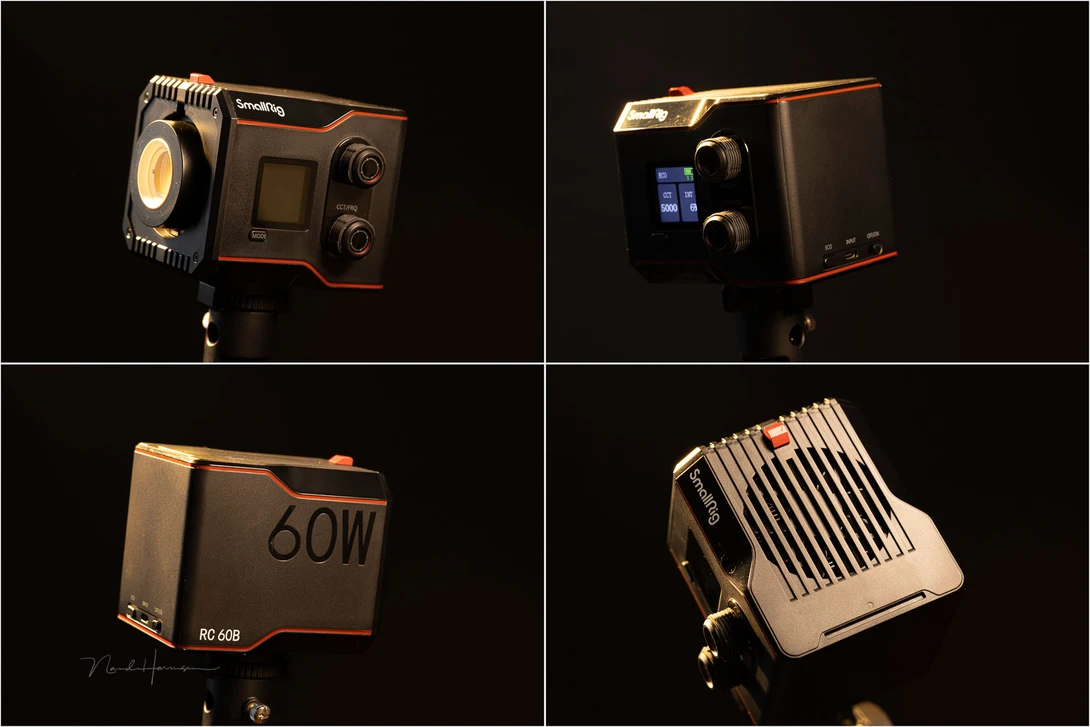 An overview of the RC 60B COB LED video light