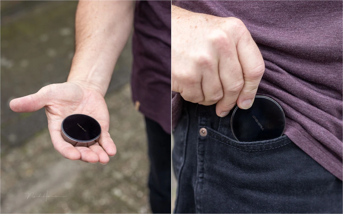 It's small, it's light weighted. It's easy to carry with you.