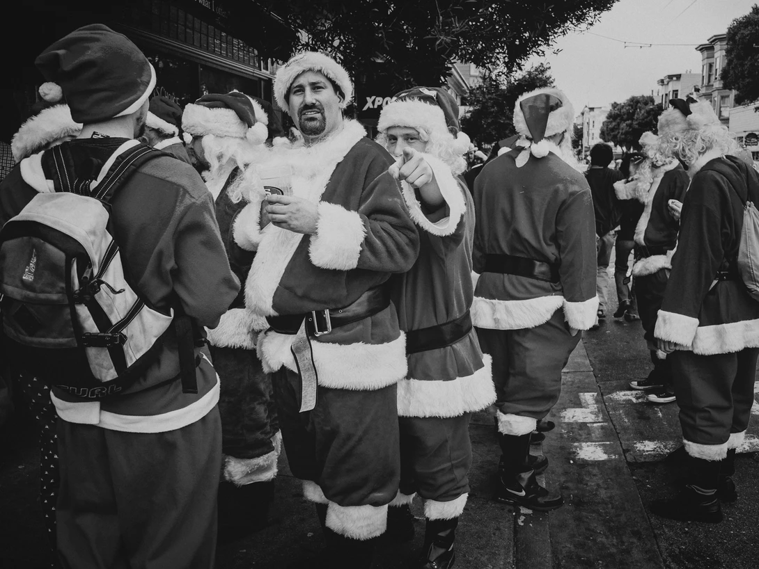 Santa Street Party