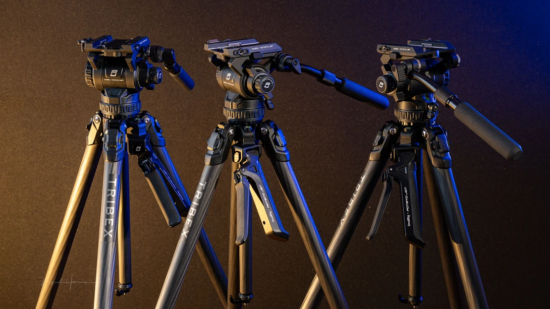 The SmallRig x Potata Jet Tribex video tripod