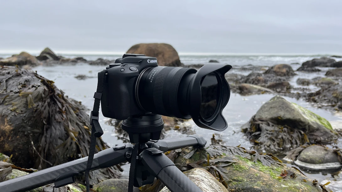 The slight mist from the ocean was about as close as I got to testing the weather sealing of the Tamron 11-20mm f/2.8 lens.