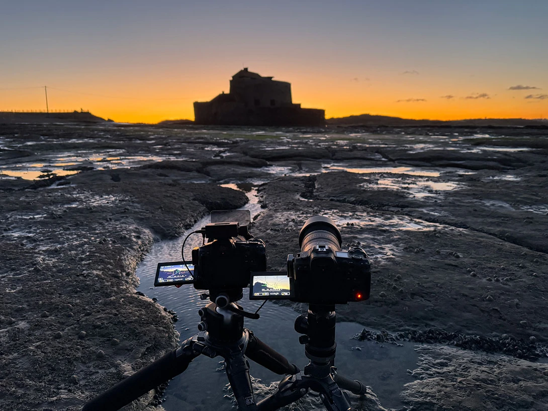 A holy grail timelapse recording during sunrise at the Opal Coast. Watch the video to see the results.