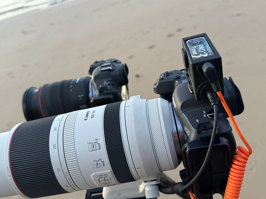 This is how I used the LRTimelapse Pro Timer 3 at the Opal Coast.