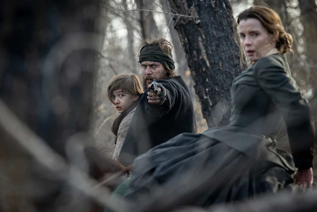 Scene from American Primeval - a Netflix Original miniseries