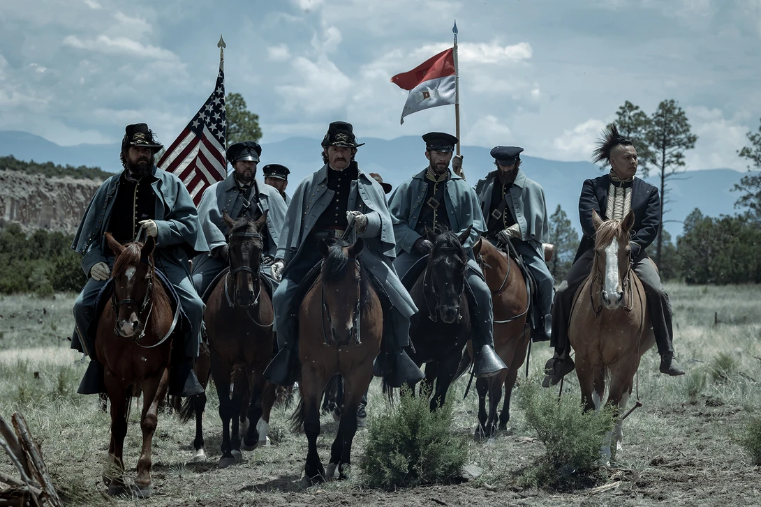 Scene from American Primeval - a Netflix Original miniseries