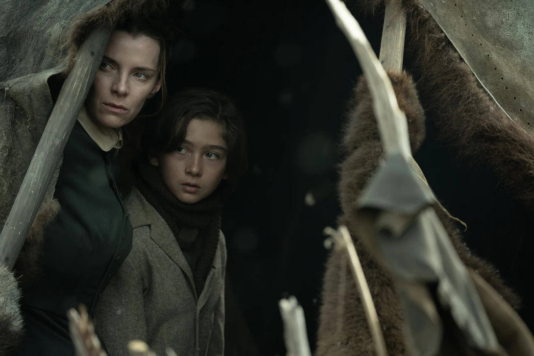 Scene from American Primeval - a Netflix Original miniseries