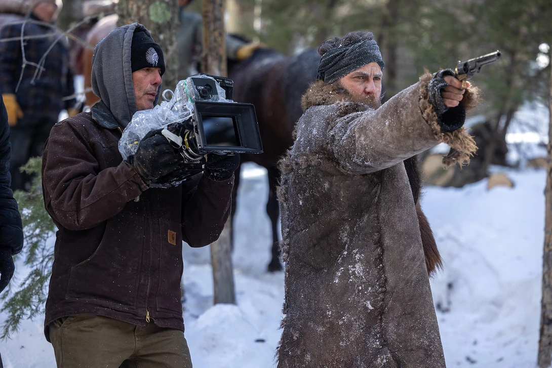 Scene from American Primeval - a Netflix Original miniseries