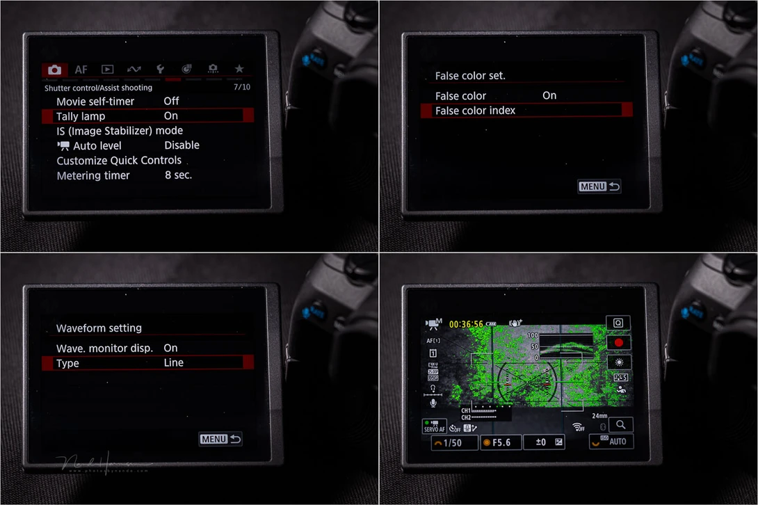 Although I didn't dive into the video capabilities, there are a lot of new options and settings available.