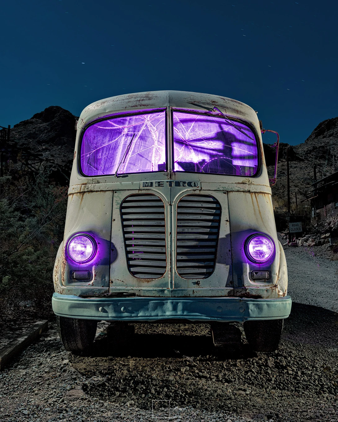 An old Metro truck.