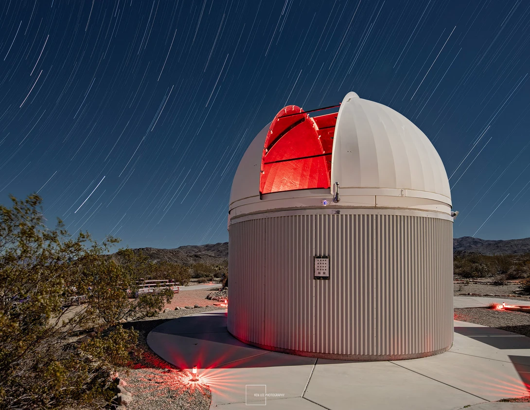 The Sky's the Limit Observatory in Twentynine Palms, California