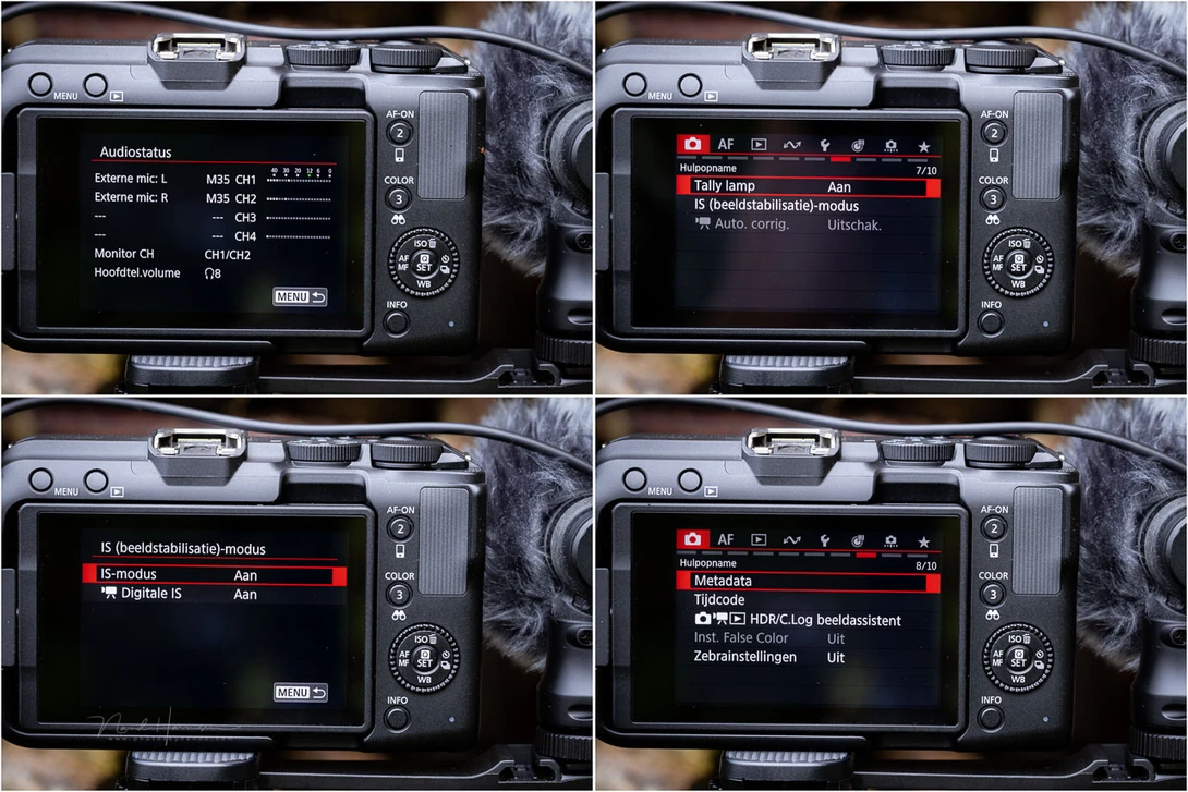 The behaviour of the camera can be customized to your liking.