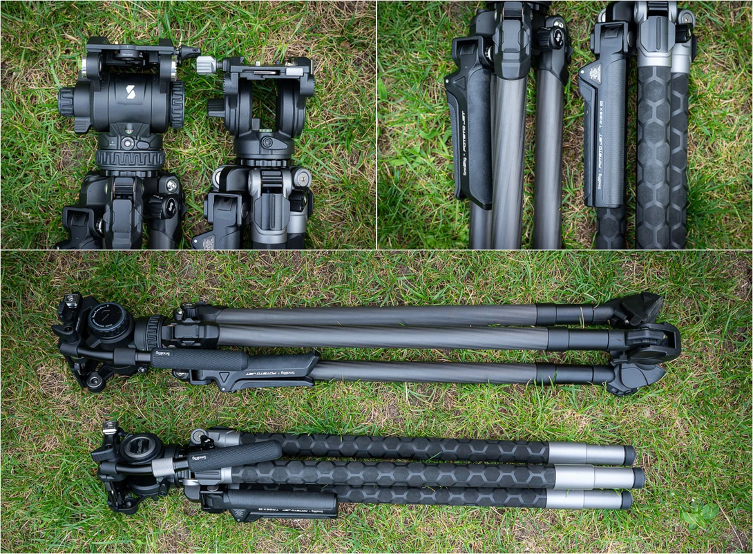 The differences between the two versions. The slightly smaller SE version is made out of aluminium. The original one is carbon fiber. Therefor the weight is nearly the same.