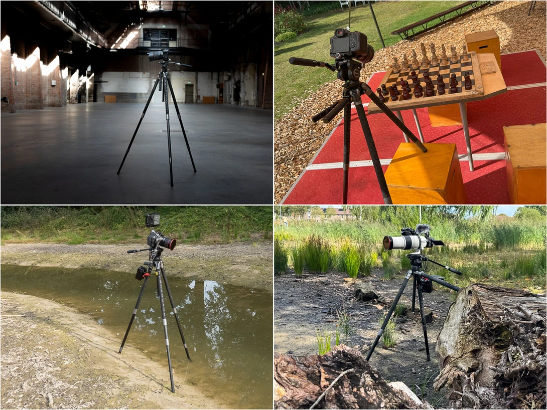 Different situations where I used the SmallRig x Potato Jet Tribex SE tripod