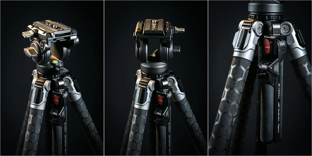 I have to be honest: it's a sexy looking tripod.