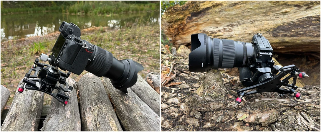 Balancing the camera is essential. Make sure you do.