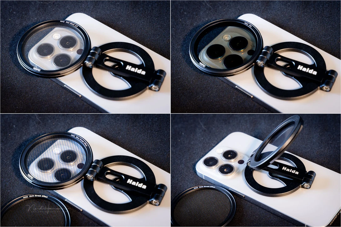 Using the filters is easy thanks to the magnetic system.&nbsp;