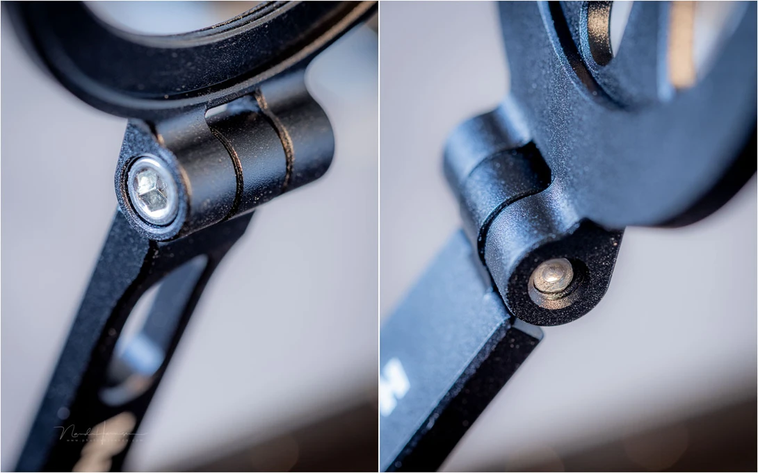 If needed, the hinges can be adjusted.