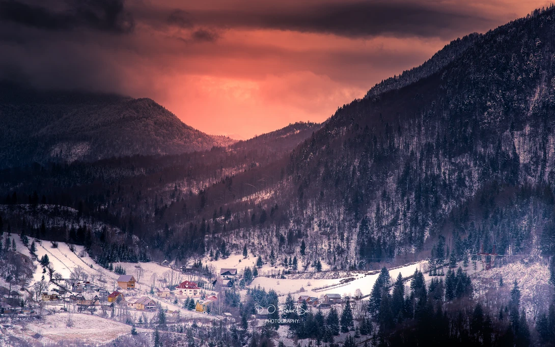 View from Rucar-Bran by D O Pandurasu