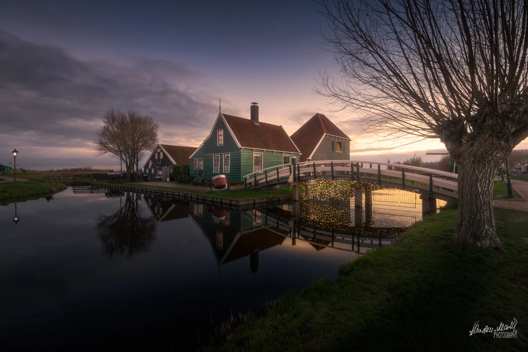 View Zaanse Schans at Sunrise ! by SANDEEP MATHUR