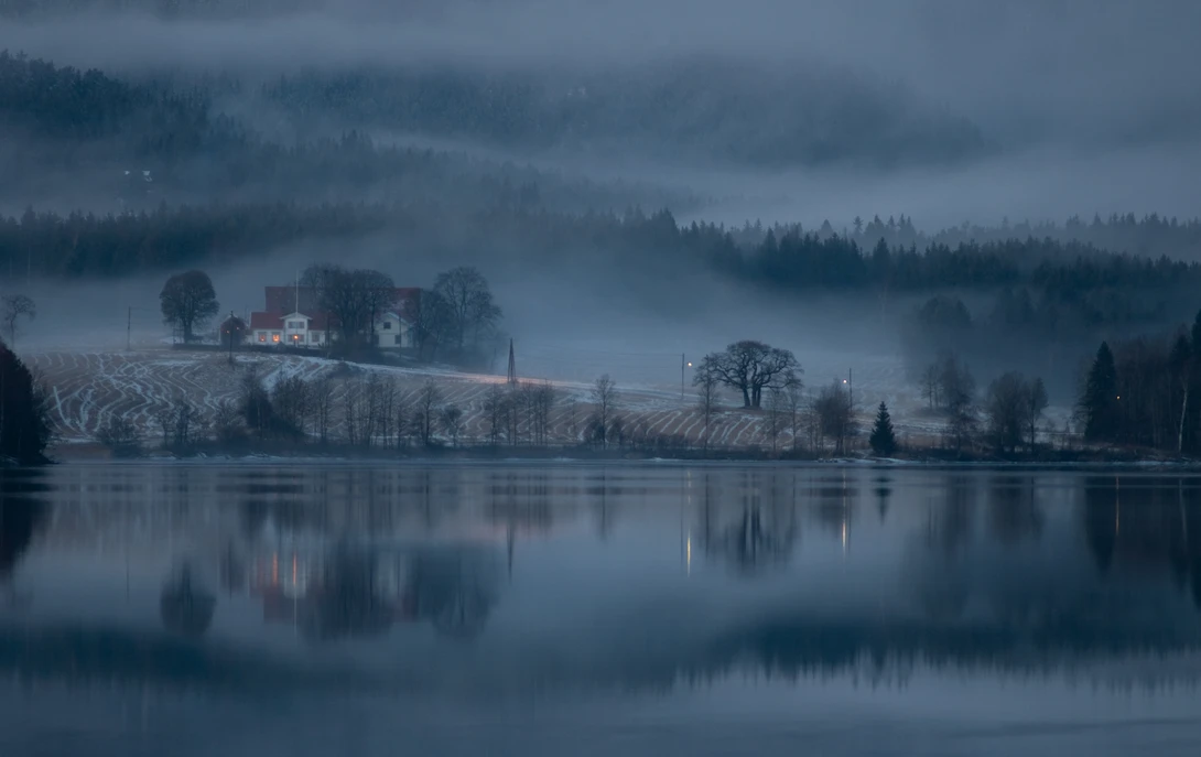 View Maridalsvannet by Leif Hegdal