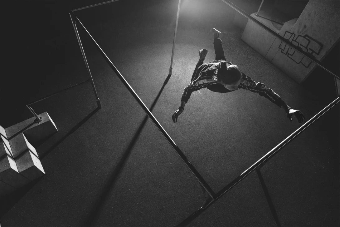 View Monochrom Parkour by Hannes Pablitschko
