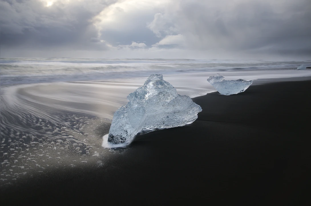 View Diamond Beach Sunrise by Nick Souvall