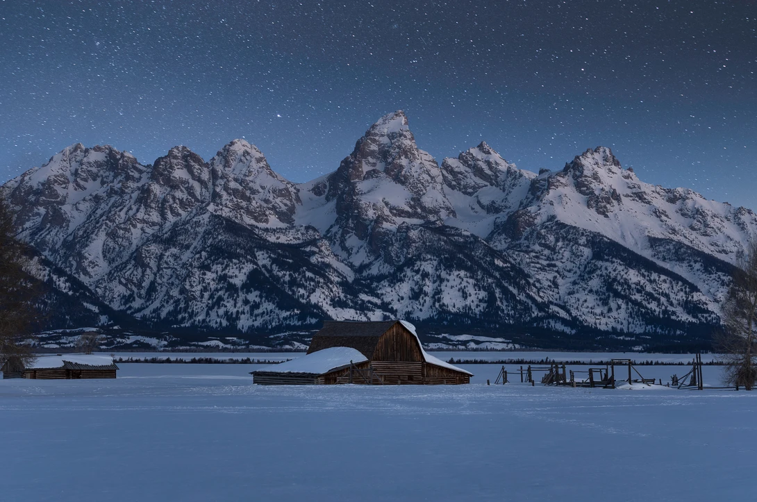View Tetons Under the Stars by Nick Souvall