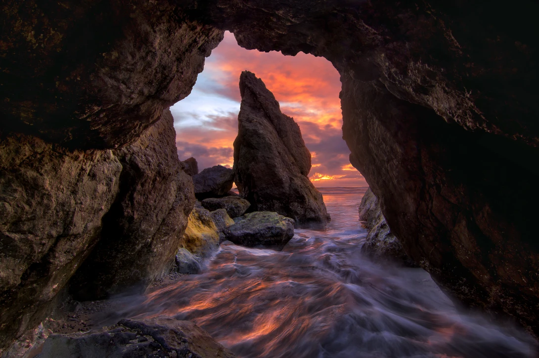 View Olympic National Park Sunset by Nick Souvall