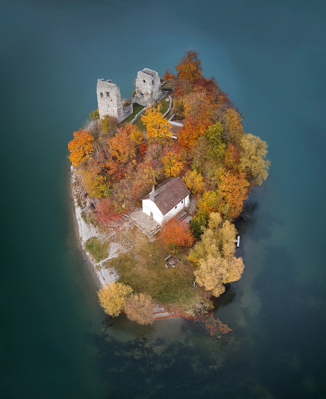View Autumn Refuge by Lionel Fellay