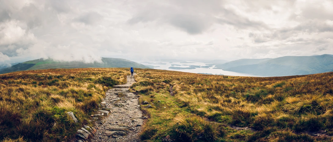 View Ben Lomond, Scotland by Peter Hanne